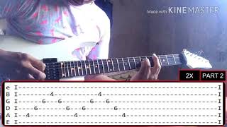 LARAWANG KUPAS JEROME ABALOS FULL GUITAR TUTORIAL WITH TABS [upl. by Padget]