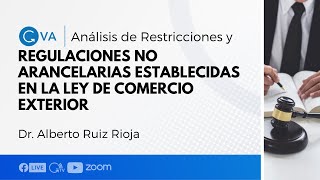 Regulaciones y restricciones no arancelarias en el comercio exterior [upl. by Alikat]