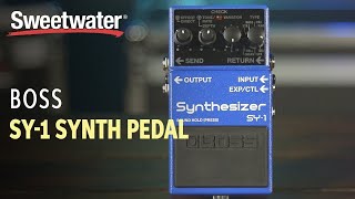 BOSS SY1 Synthesizer Pedal Demo [upl. by Harle]