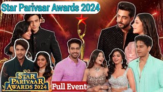 Star Parivaar Awards 2024 l Uncut l SamriddhiRohitHiteshBhavika amp More [upl. by Netram]