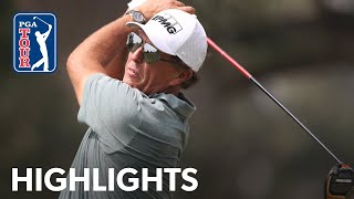 Phil Mickelson shots 2under 70  Round 3  Safeway Open 2020 [upl. by Oringa]