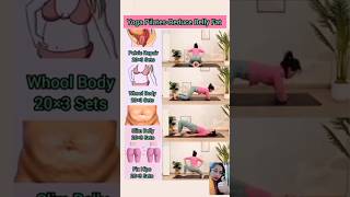 Yoga Pilates Reduce Belly Fat part 256yoga weightloss bellyfatloss shorts [upl. by Htes34]