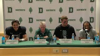 Football vs CCSU Postgame Press Conference 101924 [upl. by Adimra]