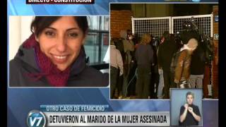 Visión 7 Detuvieron al marido de la mujer asesinada [upl. by Aihsrop]