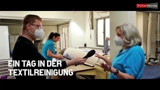 Ein Tag in der Textilreinigung  die Reportage [upl. by Annaeel]