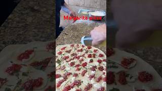 Margarita pizza usa pizza italiancuisine pizzalover italianfood cooking food [upl. by Caesar97]