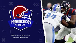 Pronósticos Semana 10 NFL 2024 [upl. by Ecirtam259]