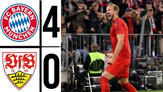 bayern munich vs stuttgart  bayern stuttgart extended highlights bundesliga  harry kane hattrick [upl. by Ailahtan490]