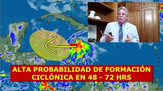 ALTA PROBABILIDAD DE FORMACIÓN CICLÓNICA EN EL CARIBE OCCIDENTAL MAR 12 NOV 24 [upl. by Boyt592]