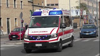 Ambulanza CRI di Cingoli in Emergenza  Italian Red Cross Ambulance in Emergency [upl. by Helms811]