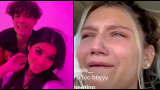 Jaden Hossler CHEATED on Mads Lewis with Nessa BREAKUP [upl. by Ehudd]