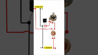 15Volt to 12Volt Converter Circuitshorts youtubeshorts viral converter trending gktechnical [upl. by Surtimed]