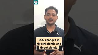 ECG changes in Hyperkalemia and Hypokalemia motivation bscnurshing education nurseducator study [upl. by Roselyn]