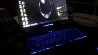 Alienware m11x Light FX [upl. by Amaras953]