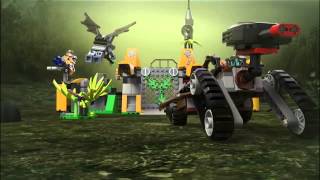 Lego Chima  70134  Lavertus Outland Base  Lego 3D Review [upl. by Chemesh]