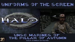 Breaking Down the Armor and Uniforms of the Marines From Halo Combat Evolved [upl. by Dareece]