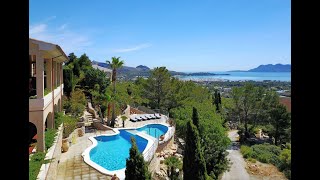 Amazing Views in Mallorca North Luxury villa for sale in Puerto Pollensa Mallorca [upl. by Hobey834]