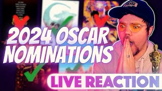 2024 Oscar Nominations Live REACTION [upl. by Catharine743]