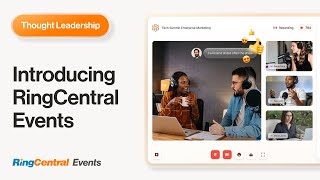 RingCentral Launch  Introducing RingCentral Events [upl. by Gudrun]