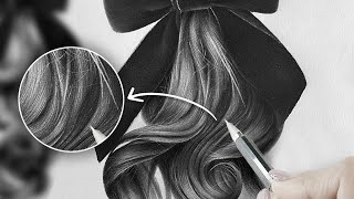 The ONLY Indentation Technique you ever NEED to Draw Wavy Hair [upl. by Vorster]