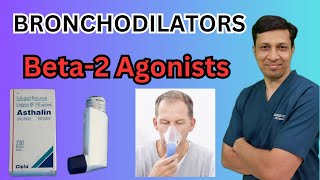 Bronchodilators pharmacology।Beta 2 agonist pharmacology।Salbutamol। हिंदी में। [upl. by Wurtz445]