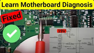 Learn how to diagnose any laptop motherboard step by step part 1 [upl. by Burnaby]