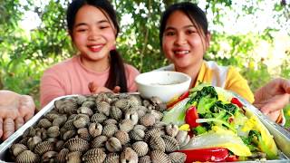 Fry Vegetable With Cockle Recipe  Cooking Vegetable  My Food My Lifestyle [upl. by Sremlahc]