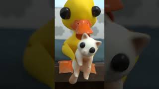 Little Cat Song 🐱🎵 babyduck funnycat memes [upl. by Gilson]