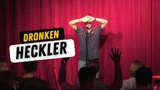 DRONKEN HECKLER  ANUAR  stand up comedy [upl. by Donelu817]