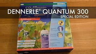 Dennerle® Quantum 300 Einweg Aquarium CO2 Set  Unboxing [upl. by Zohar21]