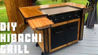 Outdoor Hibachi Grill  Deck Projects [upl. by Utham]