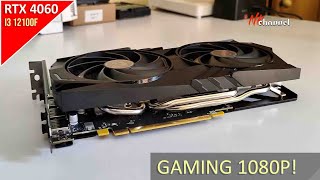 i3 12100 RTX 4060 Gaming Test masih sanggup handle VGA satu ini [upl. by Karalee]