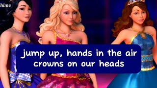 We Rule This School Lyrics Video Ost Barbie Princess Charm School [upl. by Hannazus]