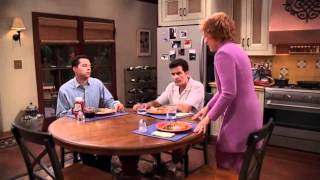 Two and a half men  Alan is sauer auf Charlie DEUTSCH [upl. by Rusert]