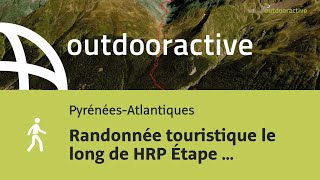 randonnée dans les PyrénéesAtlantiques Randonnée touristique le long de [upl. by Fullerton854]