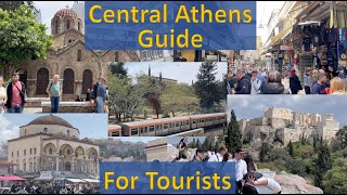 🇬🇷 Central ATHENS GUIDE for Tourists  Acropolis Plaka Monastiraki Syntagma Ermou Greece [upl. by Schlessinger]