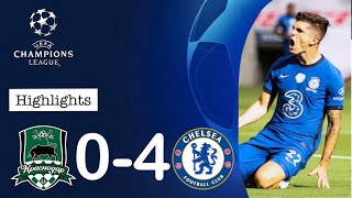 FC Krasnodar 04 Chelsea  2020 Highlights and goals CHAMPIONS LEAGUE [upl. by Acemat]