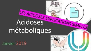 Urgences  Reconco ECN  Acidoses métaboliques Janvier 2019 🍋 [upl. by Fen]