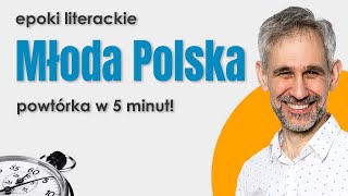 Młoda Polska  Epoki literackie w 5 minut  matura maturazpolskiego maturanamaksa [upl. by Edialeda799]