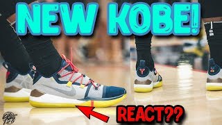 New Nike Kobe AD Exodus Unveiled React  Zoom Cushion [upl. by Pendergast]