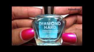 Review amp Demo Kiss Maximum Nail Strengthener [upl. by Ettie]