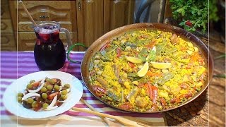 Paella de costillas con verduras  La Cocina de loli Domínguez Loli Domínguez [upl. by Orravan]