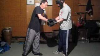 Keith Allans demo on flowing in JKD [upl. by Vesta]