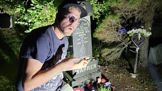 Live Ghost Hunt at Ed and Lorraine Warrens Grave [upl. by Hairu]