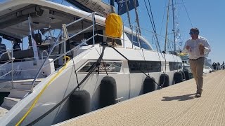 Privilege Serie 5 catamaran Walkthrough at La Grande Motte 2017 [upl. by Acsirp]