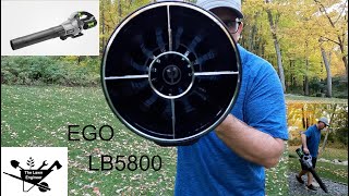 EGO Power Leaf Blower Review LB5800 Is Battery the Way to Go [upl. by Naivatco]