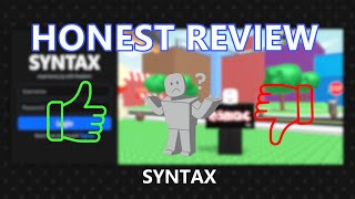 Roblox Revival Review Syntax [upl. by Nairbo]