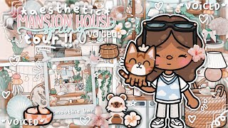 ⋆ ⸜⸜ updated house tour  part 1 🏡🌷🐾₊˚⋆  voiced 🎙 toca boca life world house tour 🦙💭🍡୧ ‧₊˚ [upl. by Januarius]