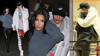 Kim Kardashian and Pete Davidsons PDAFilled DATE NIGHT [upl. by Reifnnej]