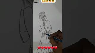 drawing artist artwork artshorts vairalvideo sketch short vairalvideo ❤❤❤ [upl. by Garfield113]